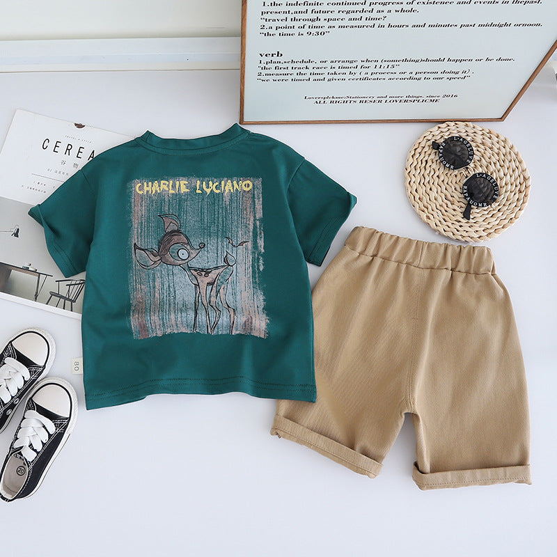 Conjunto Infantil de Verano para Hombre, Animal
