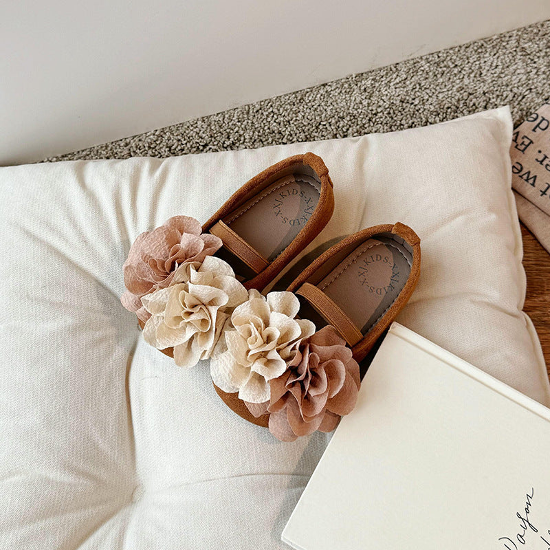 Zapatillas Infantiles Flores