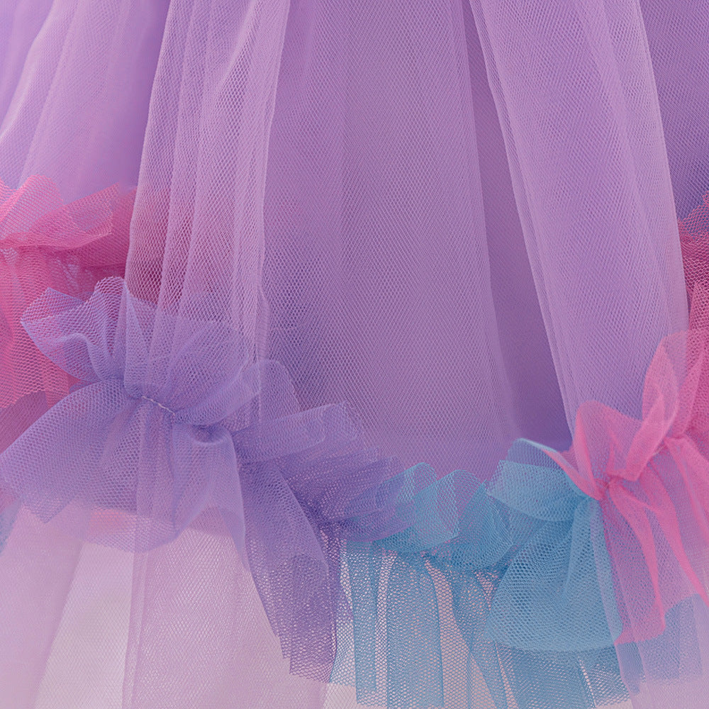 Vestido de Fiesta Infantil Colores