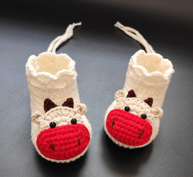 Zapato vaquero tejido para niños