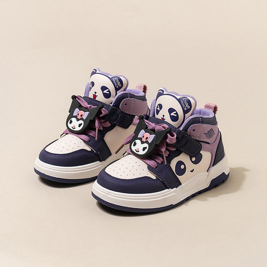 Zapatillas de Deportivas para Niños con Diseño de Animales en Color morado