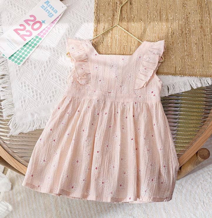 Vestido Infantil de Verano Florecitas