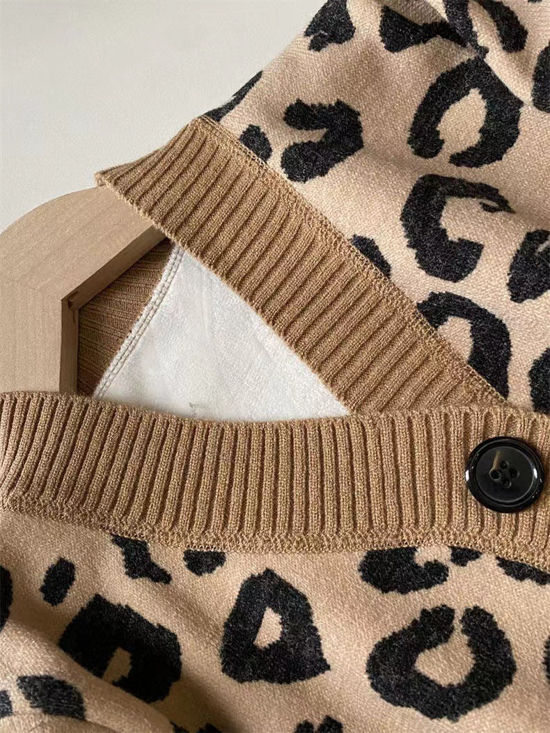 Blusa Infantil Verano Leopardo