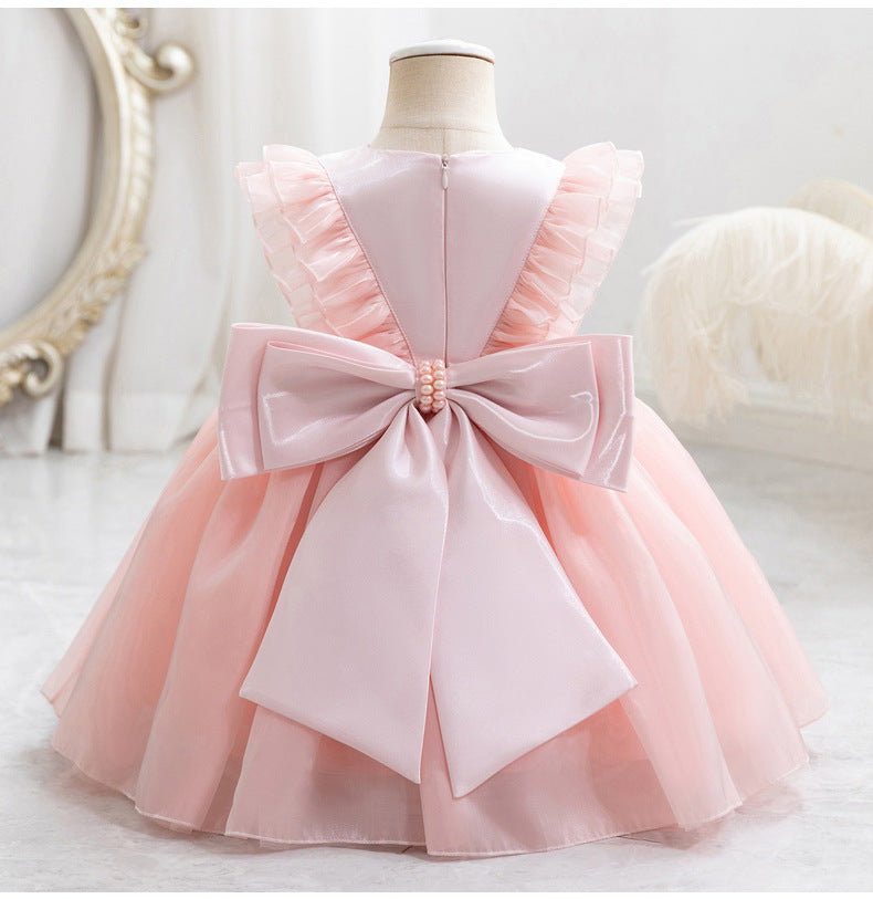 Vestido de Fiesta Infantil Florecitas