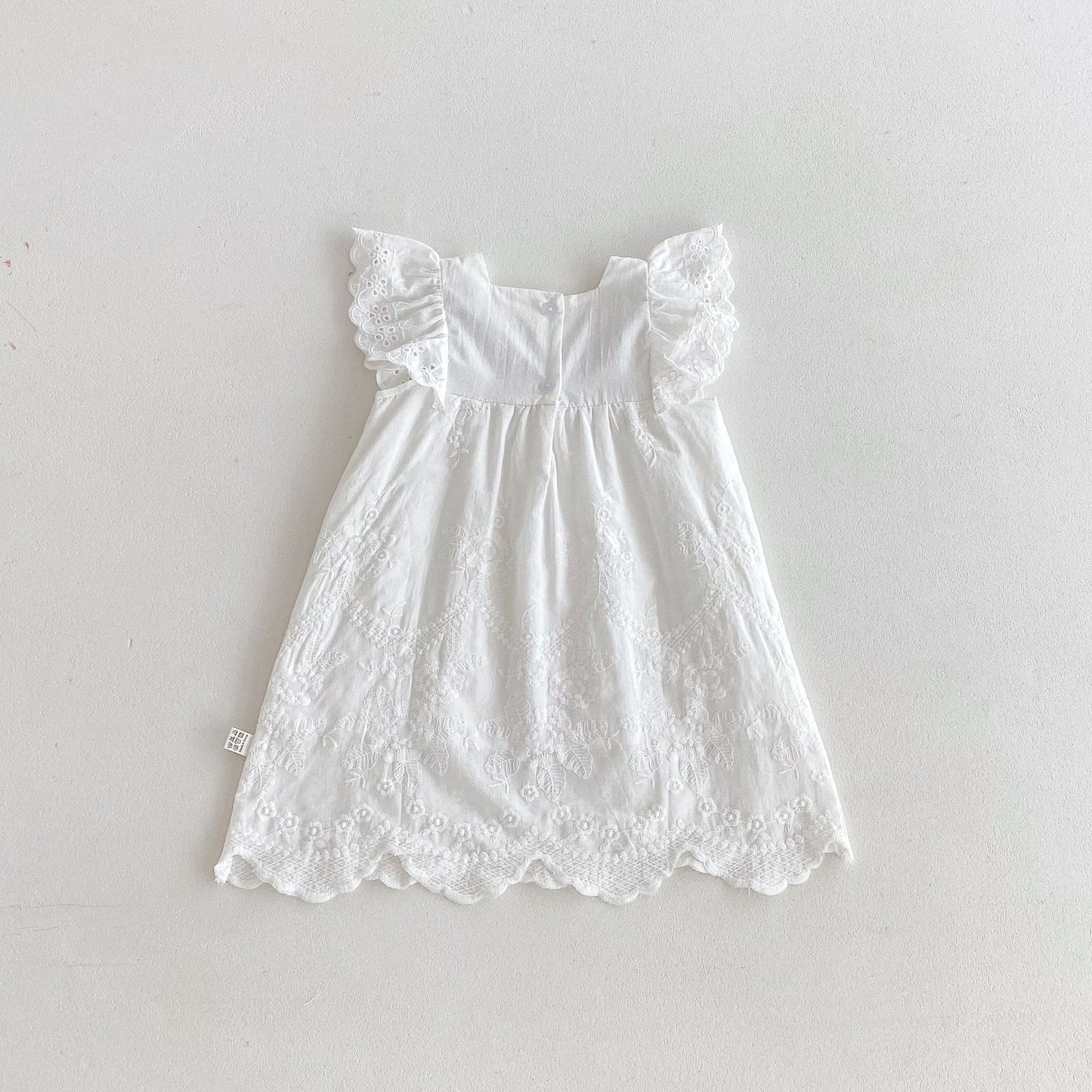 Vestido Infantil de Verano Florecitas
