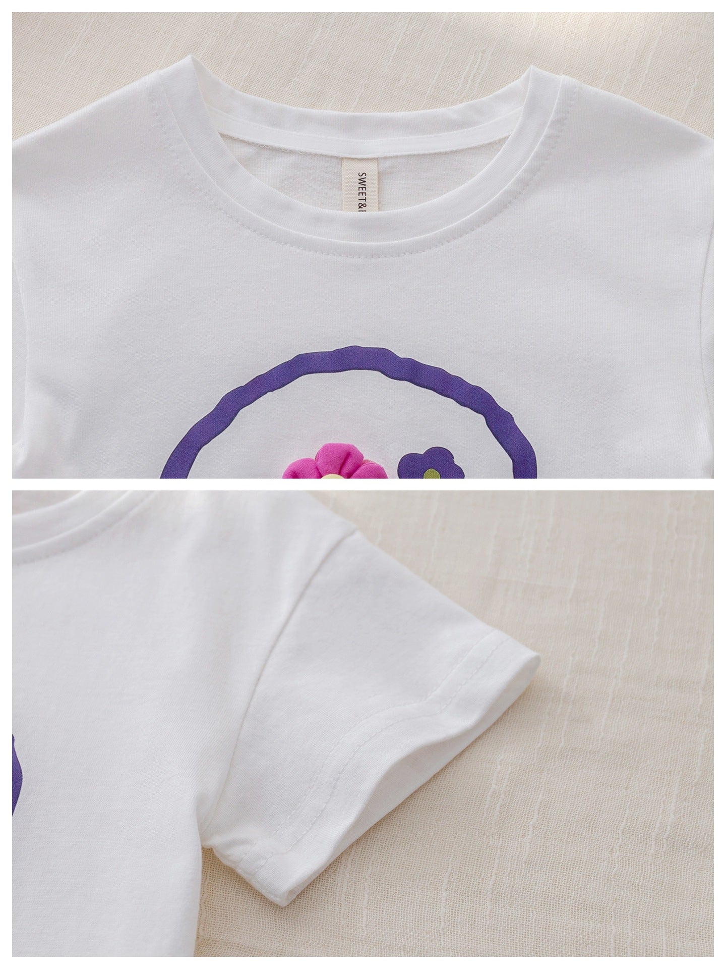Conjunto infantil de niña Little Flowers