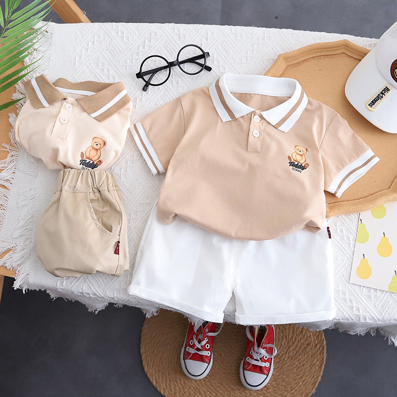 Conjunto de Osito de Polo para Niño