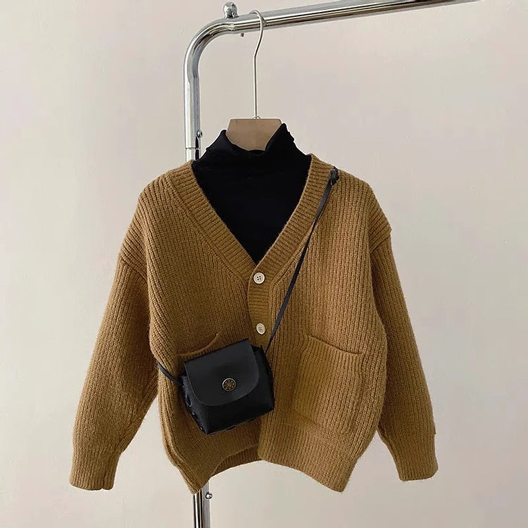 Conjunto de Suéter y Falda Plisada para Niños