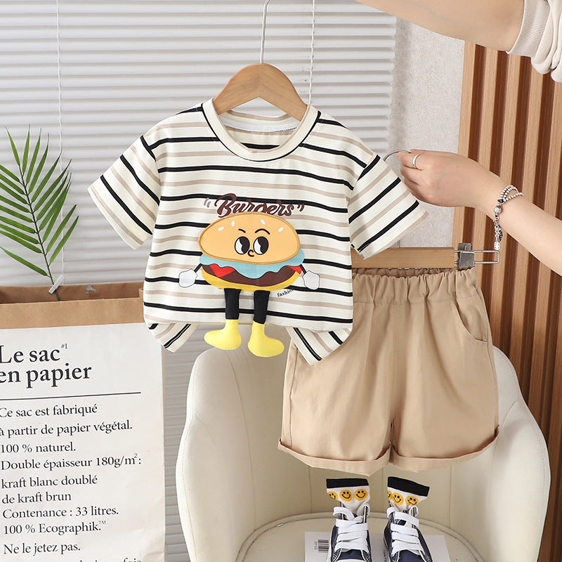 Conjunto de hamburguesas para niños y hombres