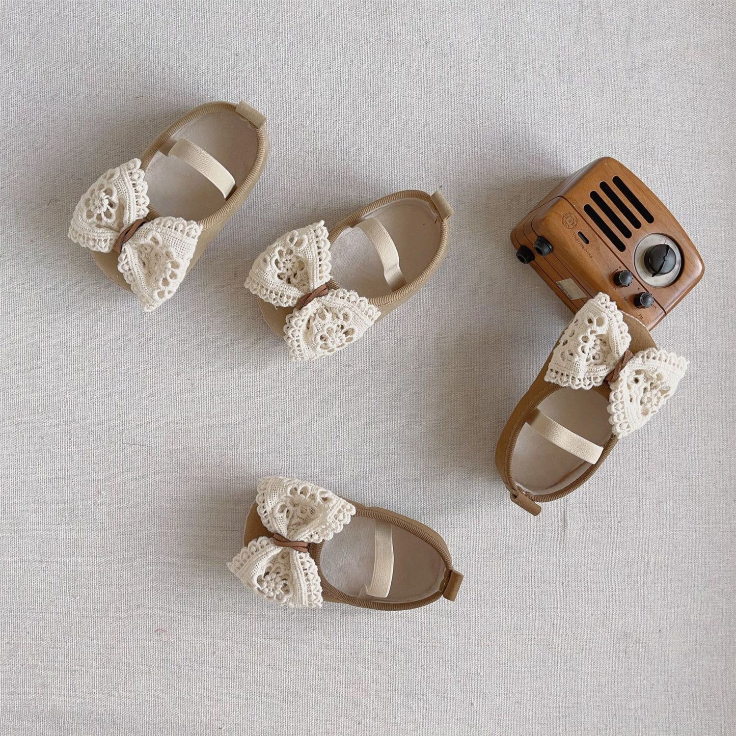 Zapato Infantil Mujer Lazo Cordón