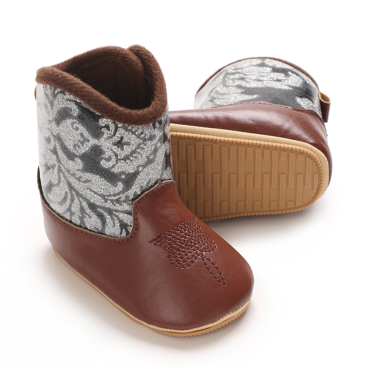 Botas con Estampado Campestre para Niños