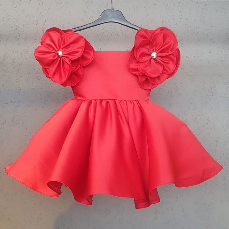Vestido Infantil Florecitas