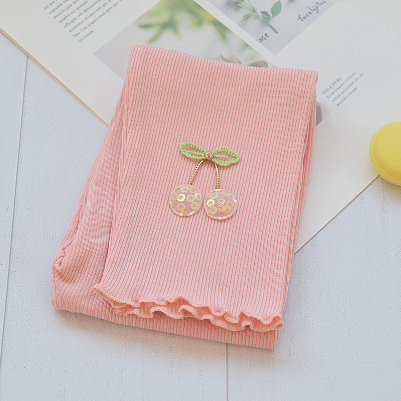 Cerejinhas Leggin Infantil Mujer