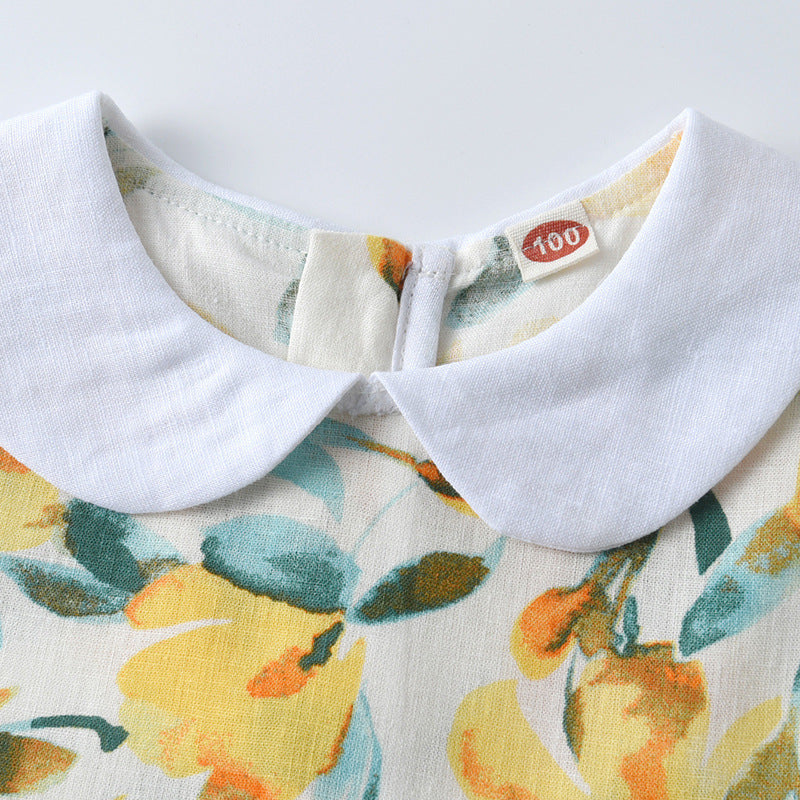 Vestido Infantil Golinha Floral