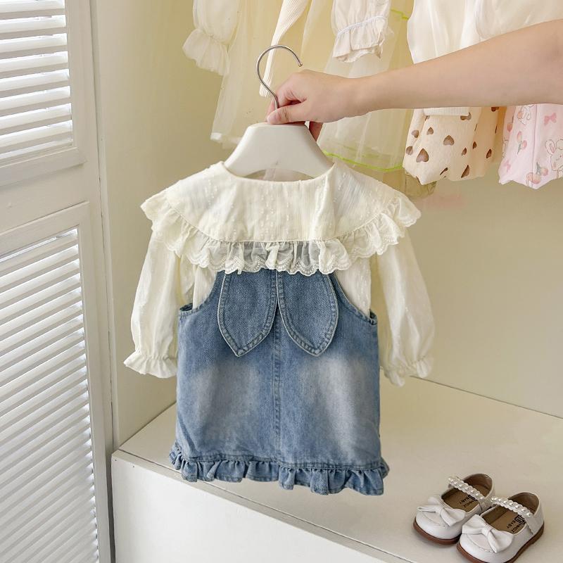 Conjunto Infantil Cerezas y Jeans
