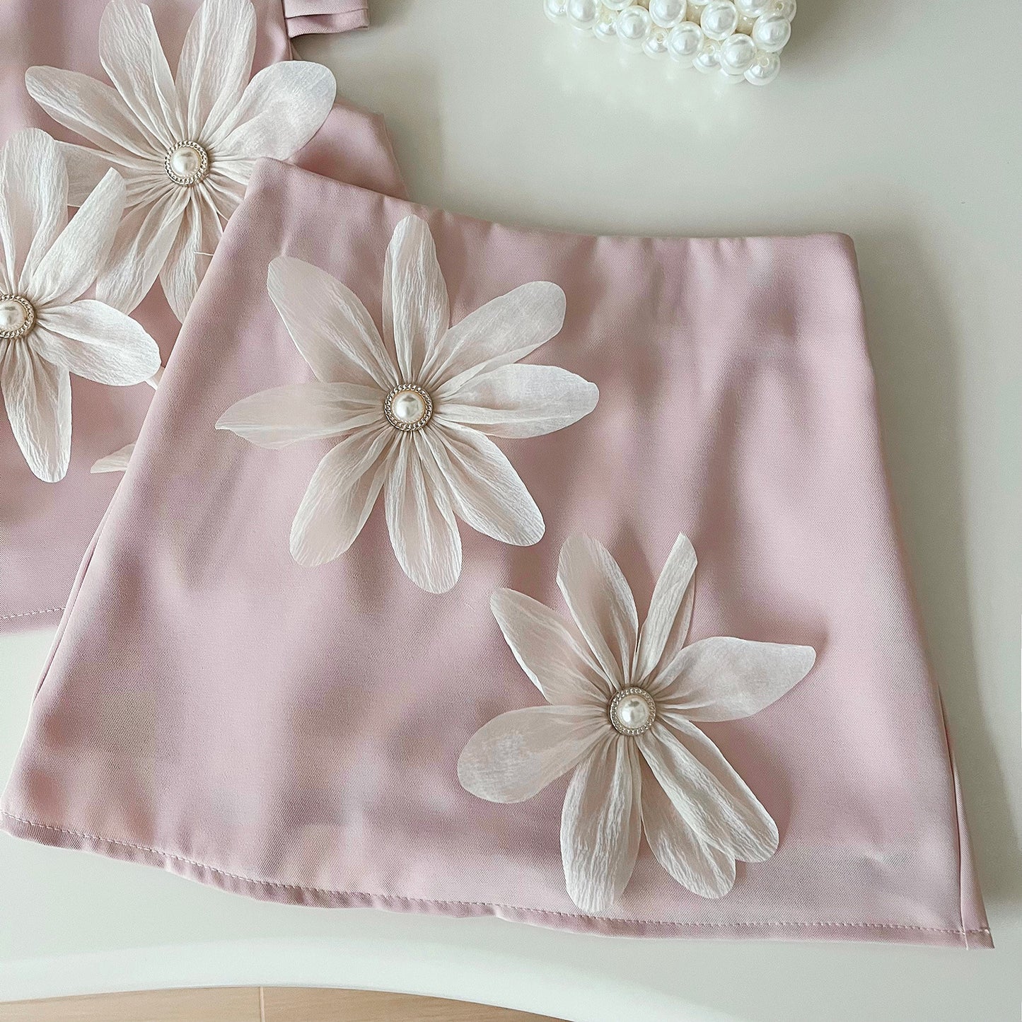 Conjunto Infantil Boutique Flores