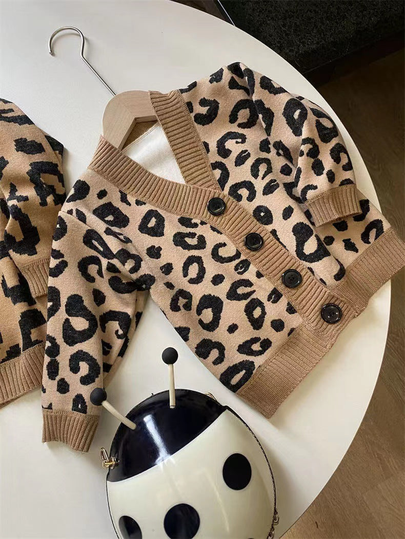 Blusa Infantil Verano Leopardo