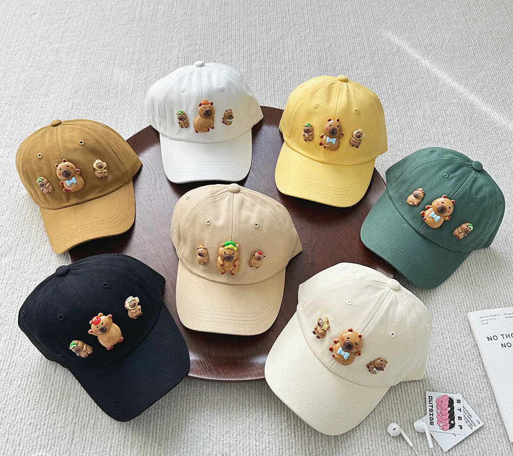 Gorra infantil de capibara