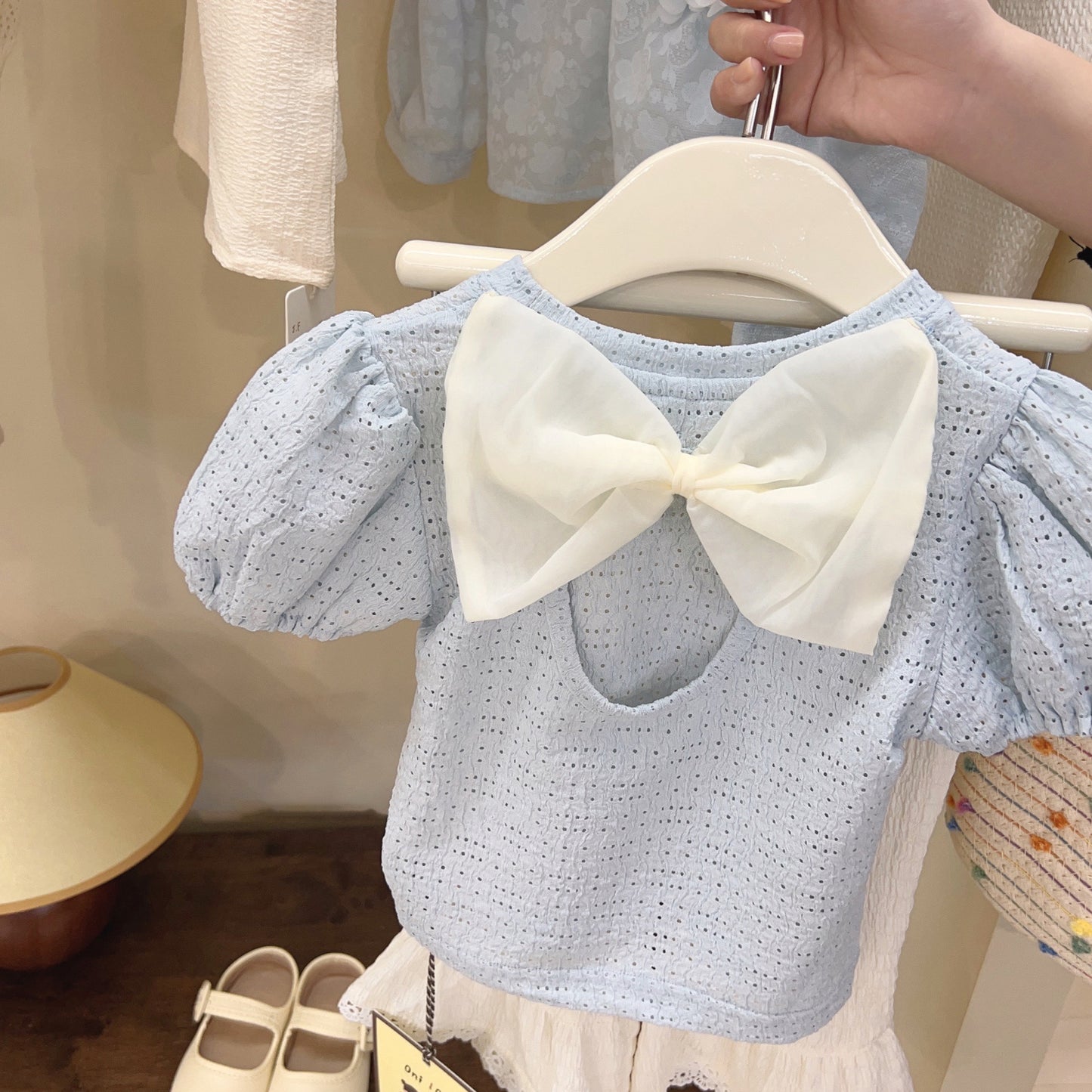 Conjunto de lazo Encaje para Niñas