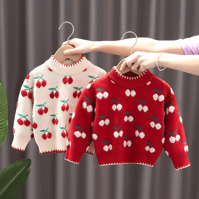 Blusa Infantil Mujer Cerejinhas