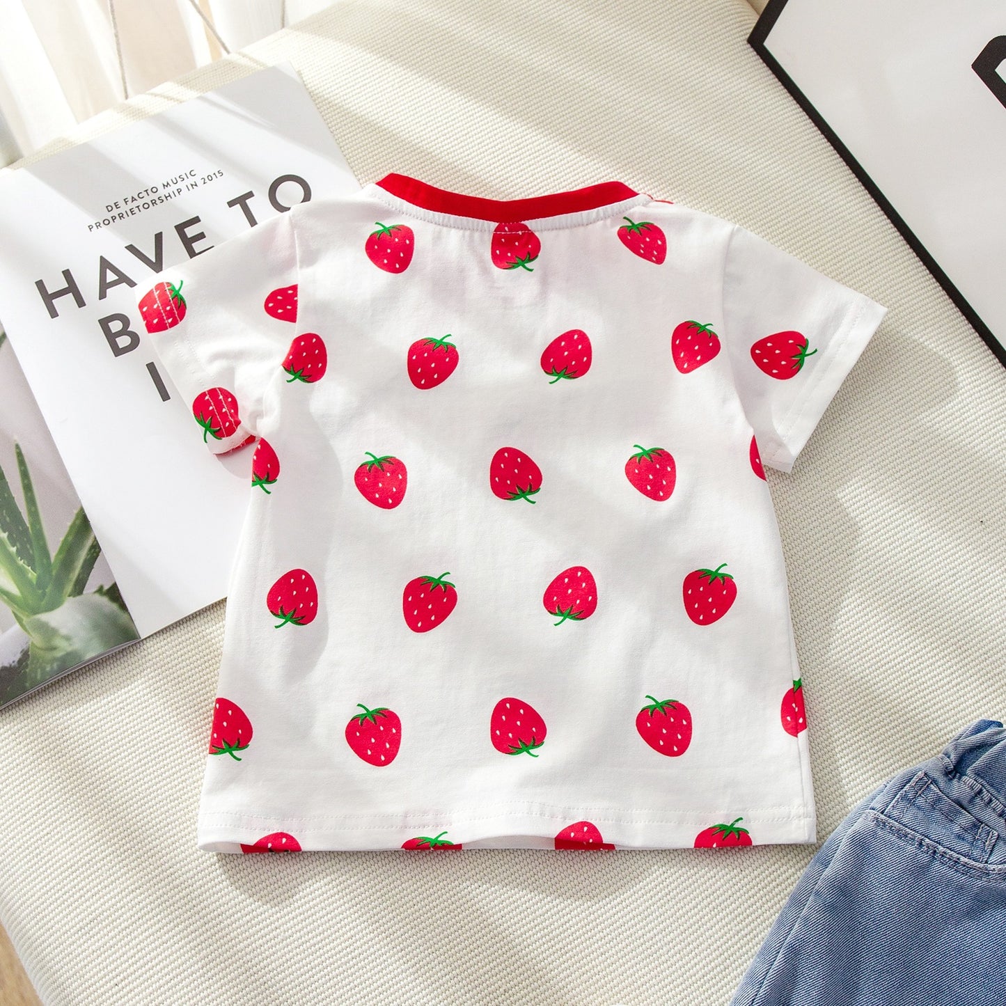 Fresas Camiseta Infantil Mujer