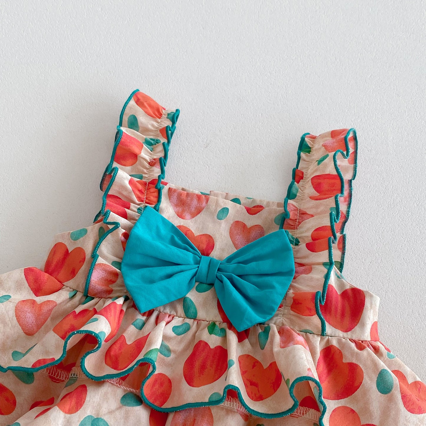 Body Infantil para Mujer Corazones