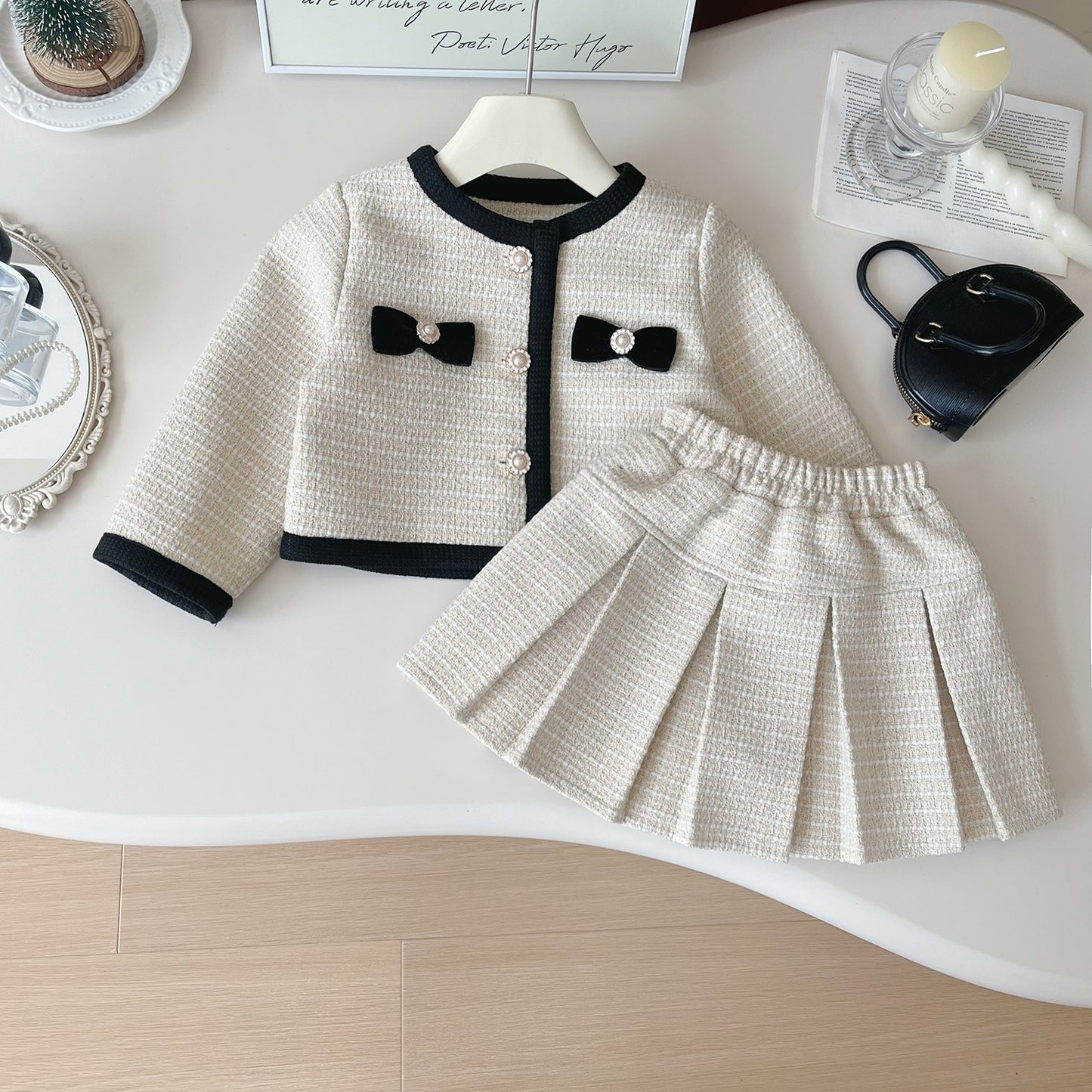 Conjunto infantil de boutique para niñas