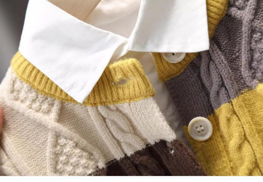 Suéter de Punto Colorido para Niños