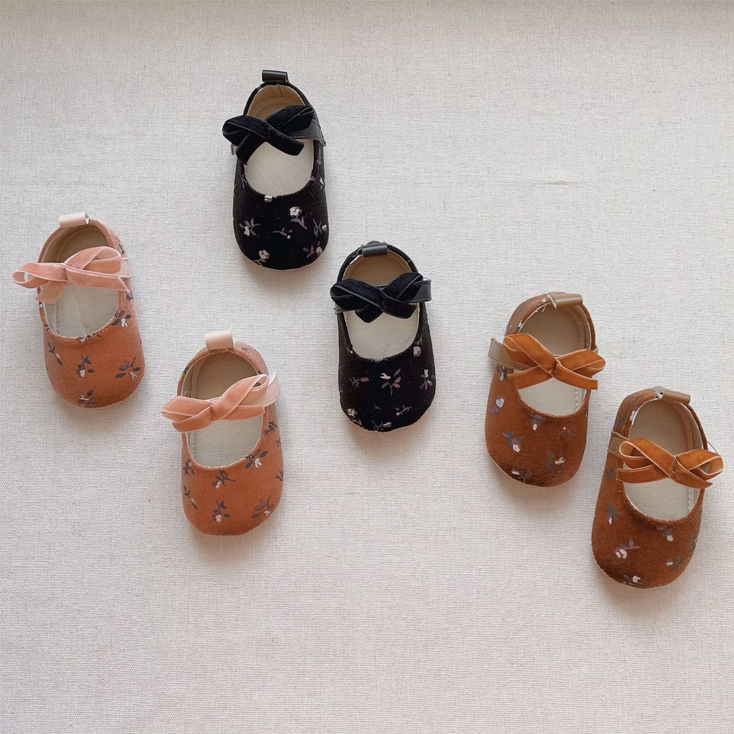 Zapato Infantil Mujer Flores