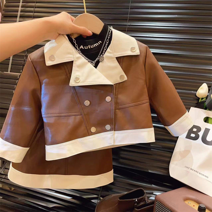 Conjunto Infantil Botones Piel