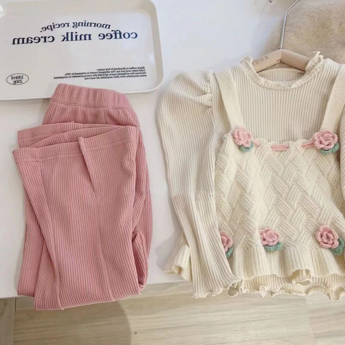 Conjunto Infantil de Flores de Invierno