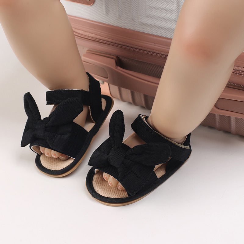 Sandalias de verano con lazo para niños