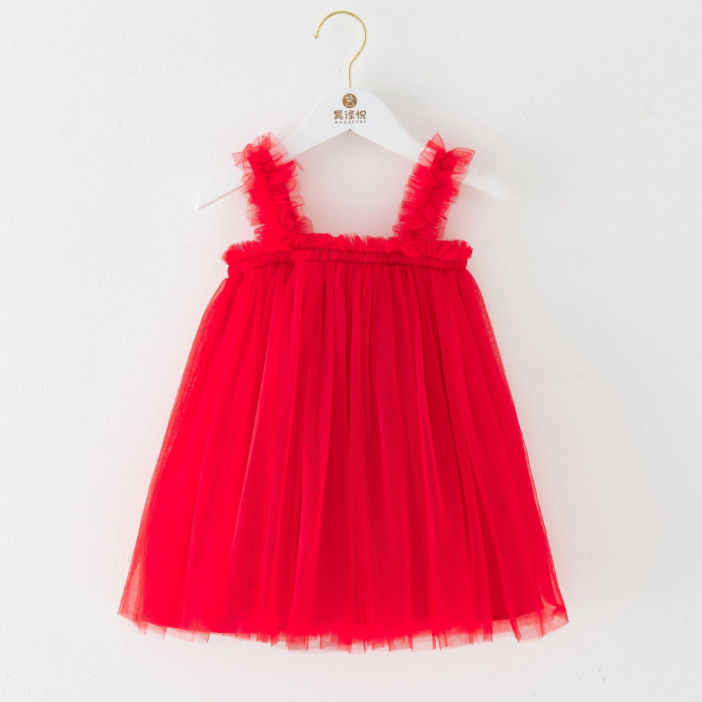 Vestido de tul infantil