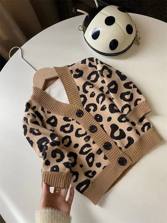 Blusa Infantil Verano Leopardo