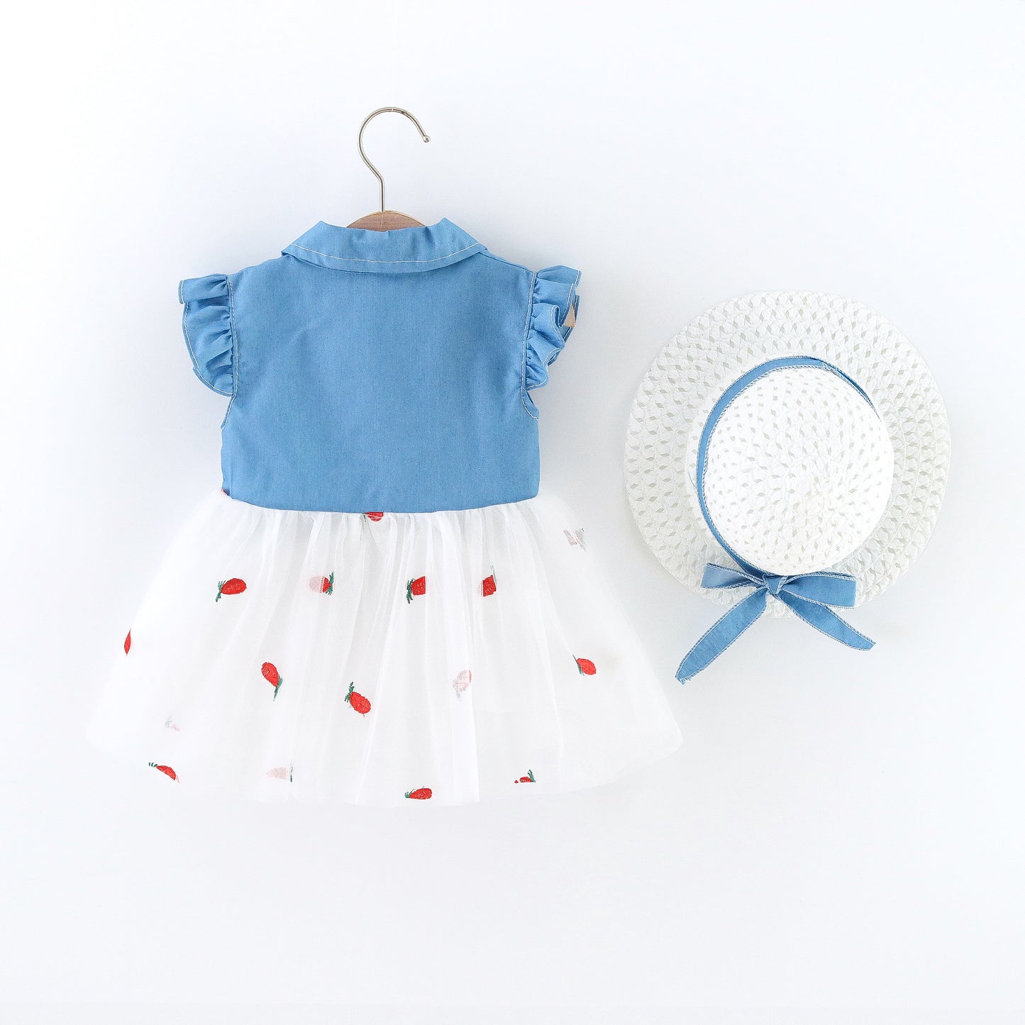 Vestido Infantil Piña y Jeans
