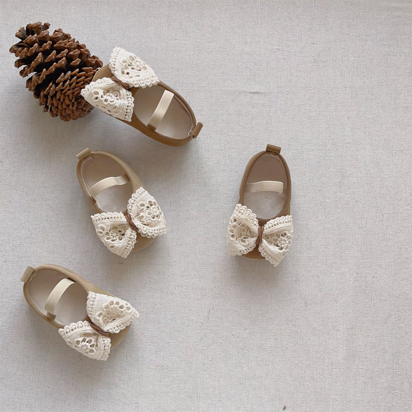 Zapato Infantil Mujer Lazo Cordón