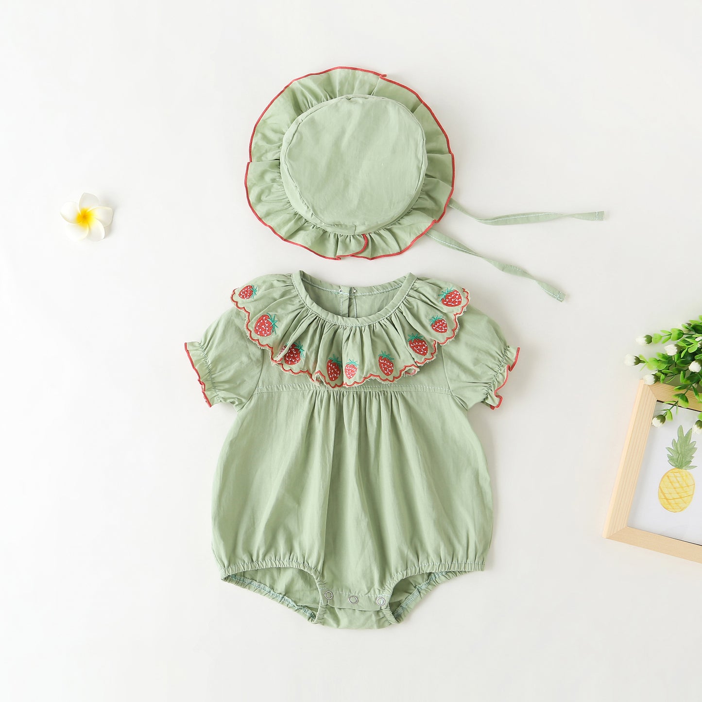 Body Infantil Mujer Fresas