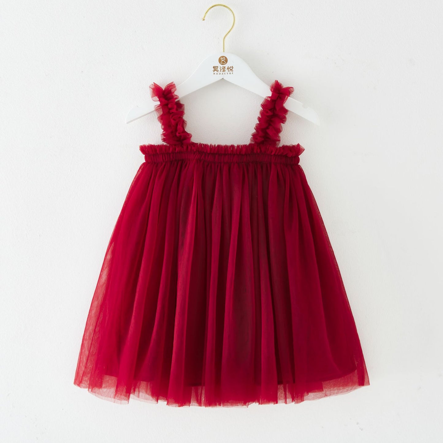 Vestido de tul infantil