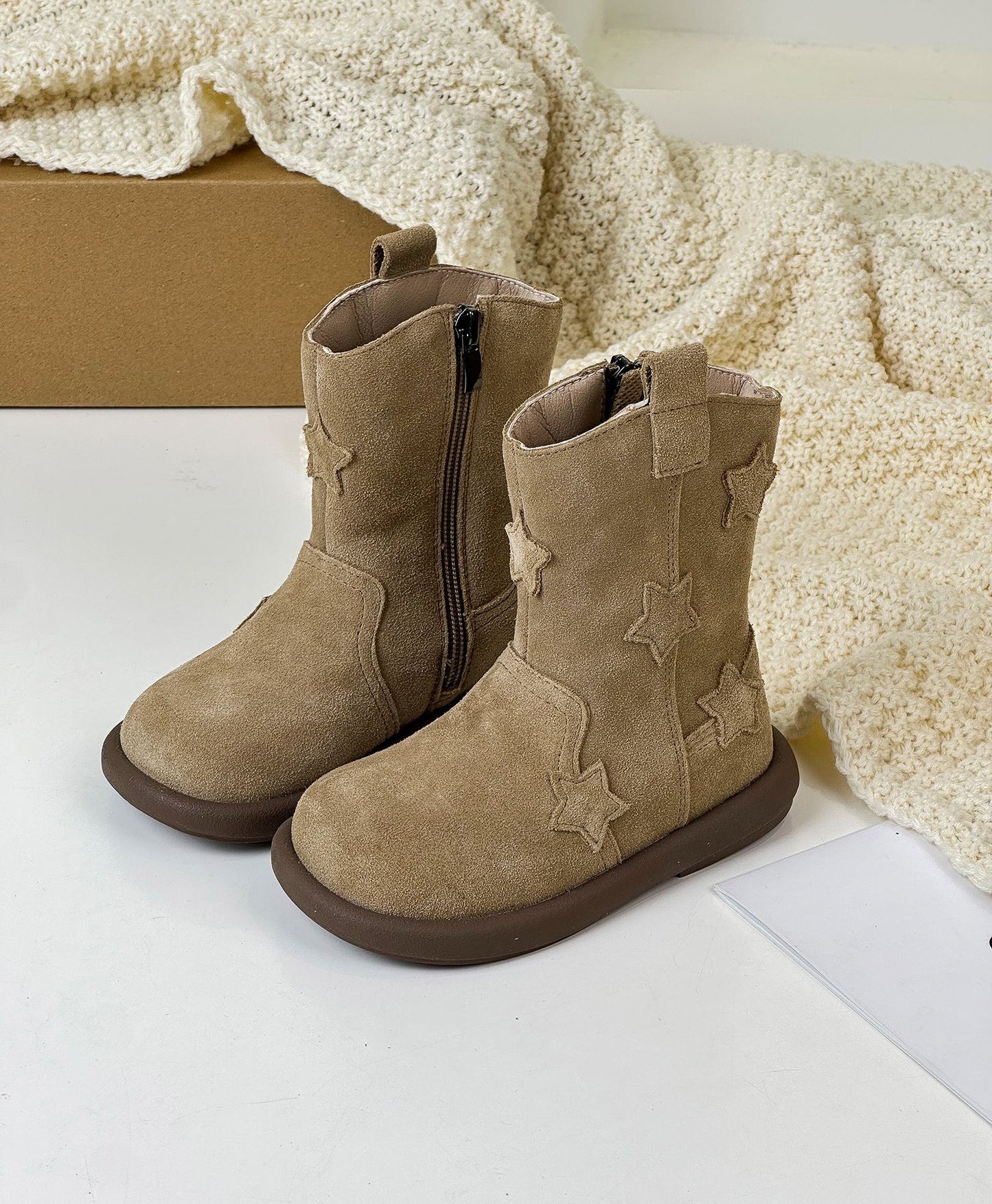 Estrelinhas Bota Infantil Mujer