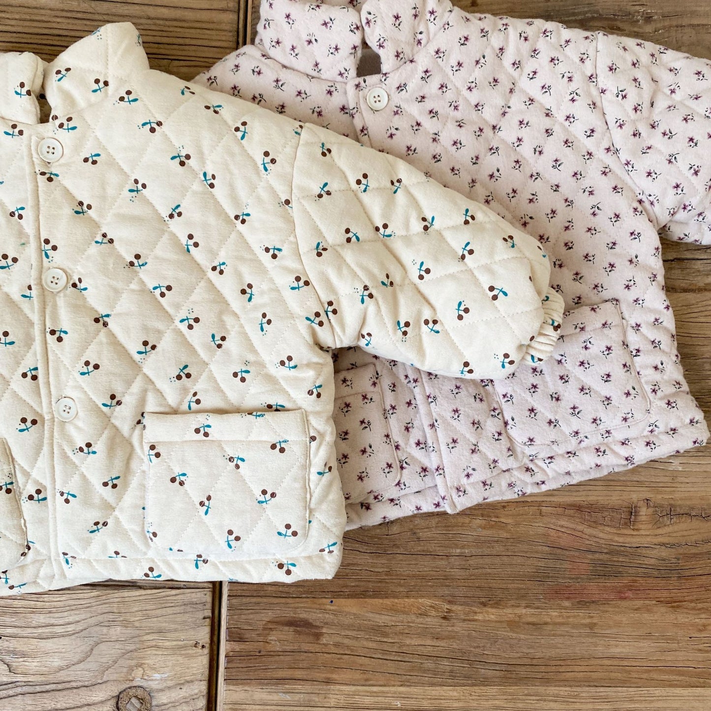Chaqueta Infantil Botones Estampados