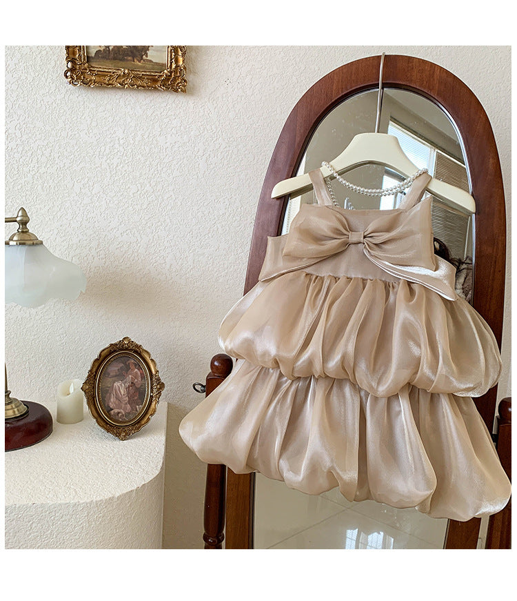 Vestido Infantil de Encaje Boutique