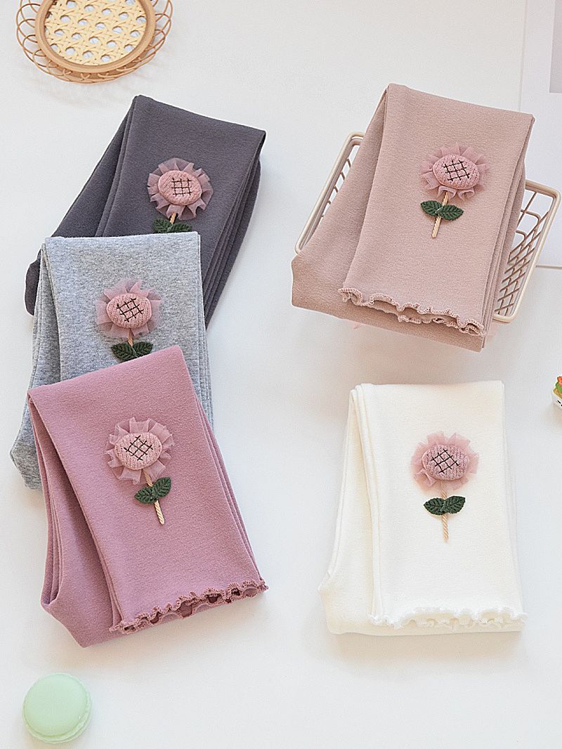 Pantimedias Infantiles para Niña de las Flores.