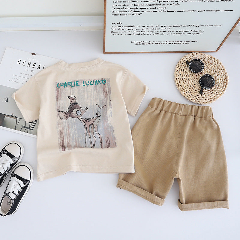 Conjunto Infantil de Verano para Hombre, Animal