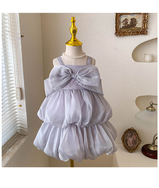 Vestido Infantil de Encaje Boutique