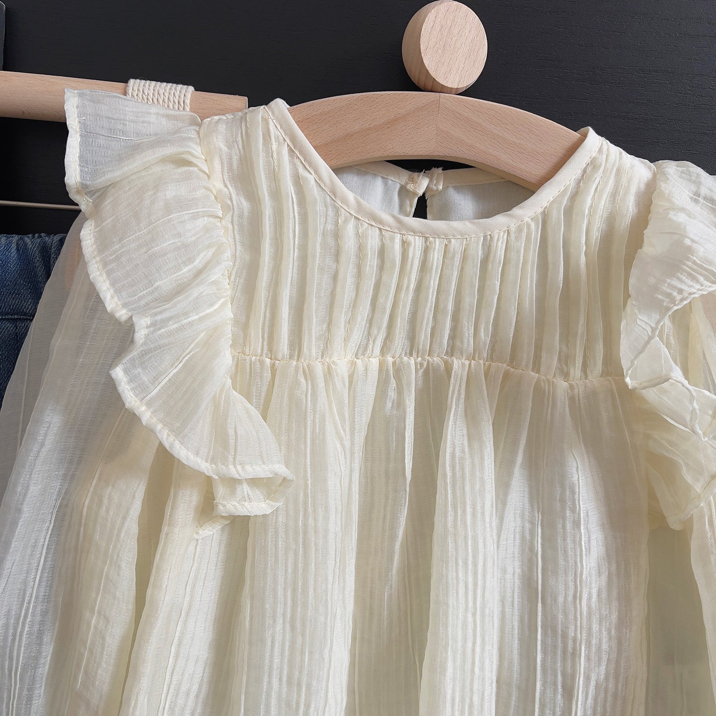 Camisa infantil de manga larga para mujer