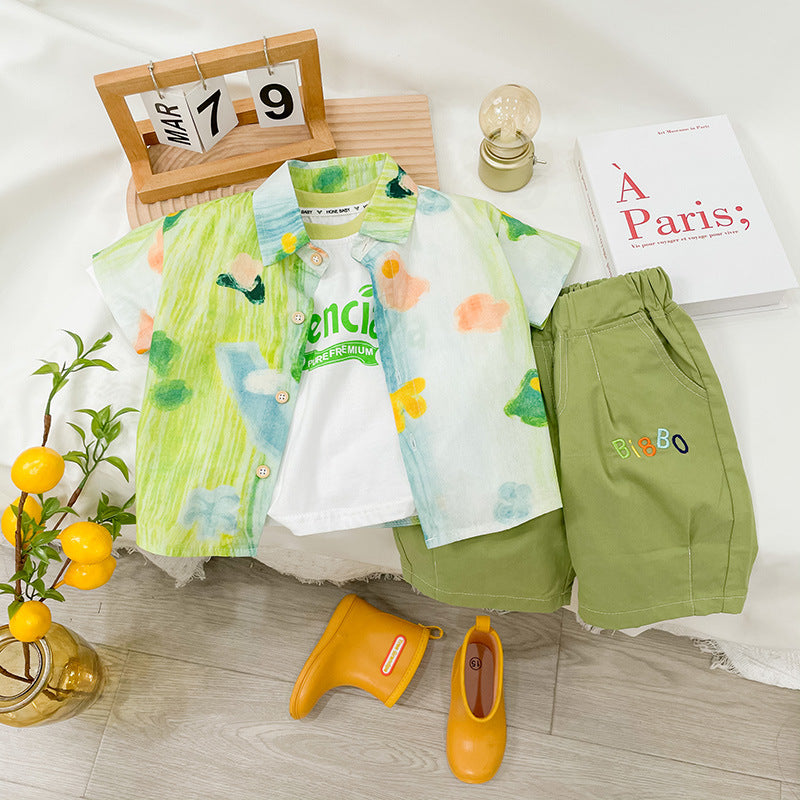 Conjunto Infantil Hombre 3 Piezas Verano