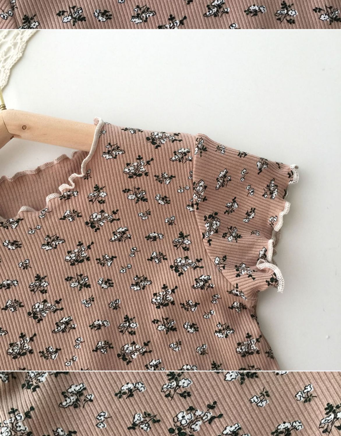 Pijama Infantil Mujer Flores