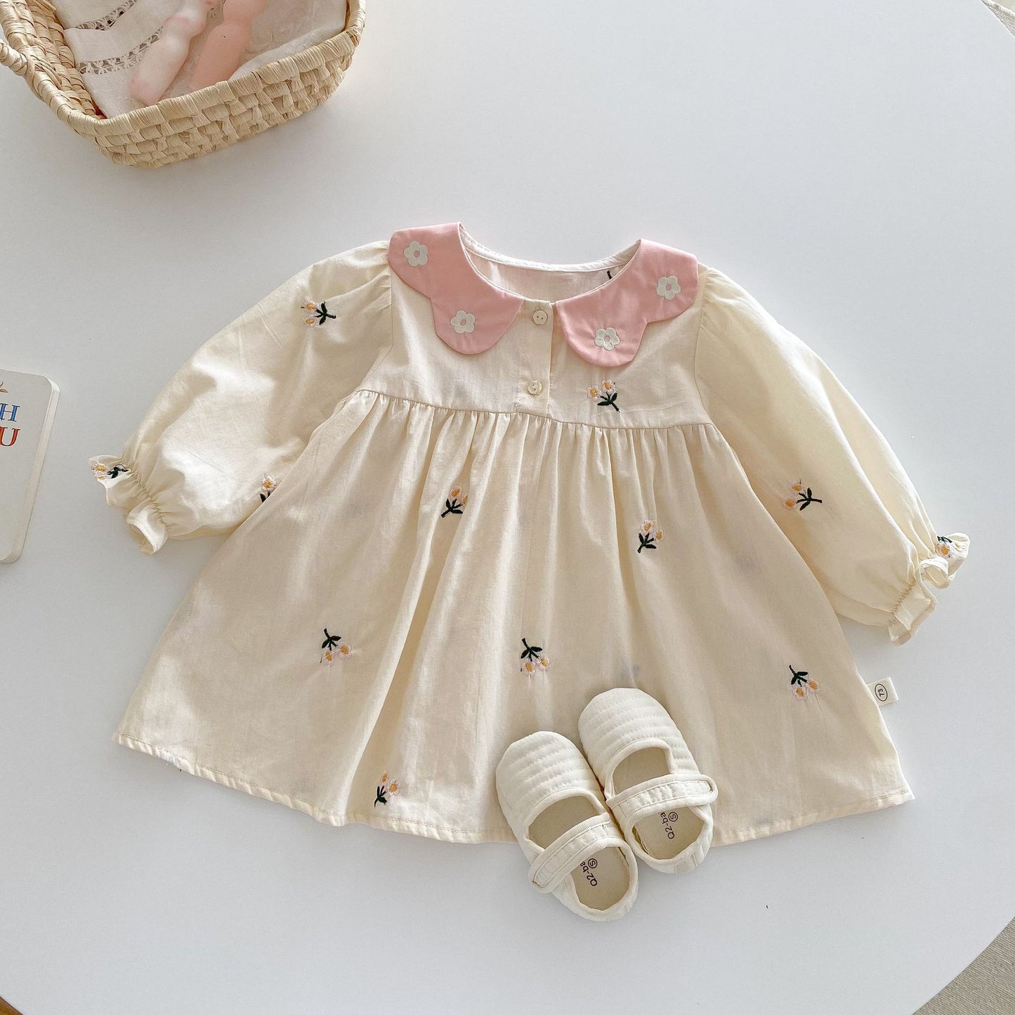 Vestido Infantil Florecitas