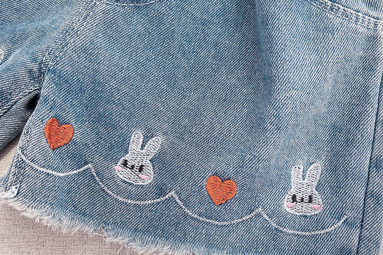 Bermudas  Jeans  Niño Florzinhas