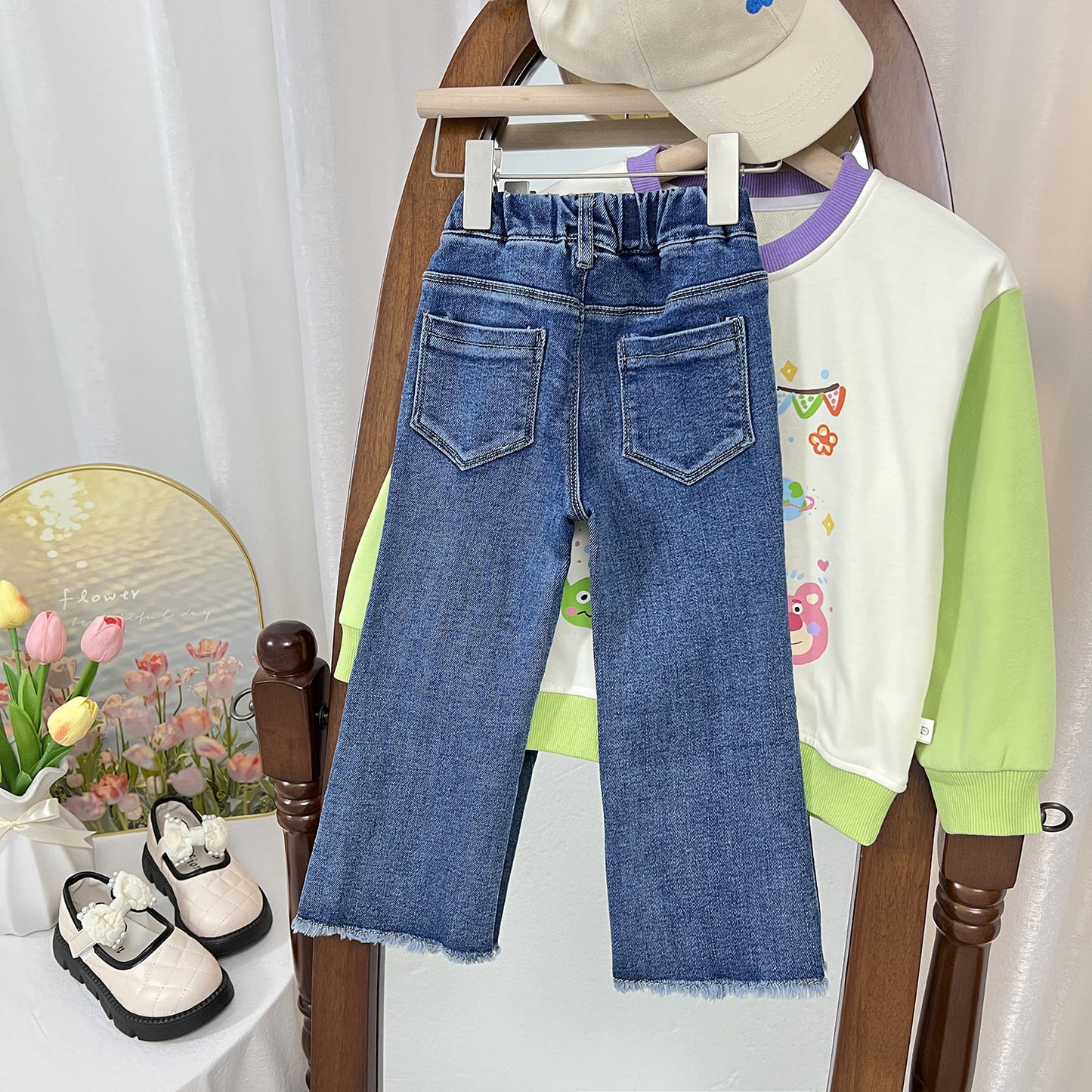 Pantalones Florales para Niñas